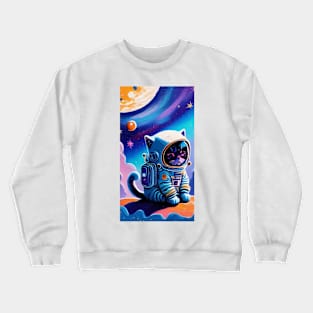 Cat Crewneck Sweatshirt